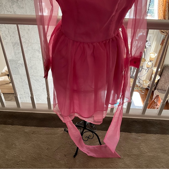 Vintage Fushia Dress - Picture 3 of 6